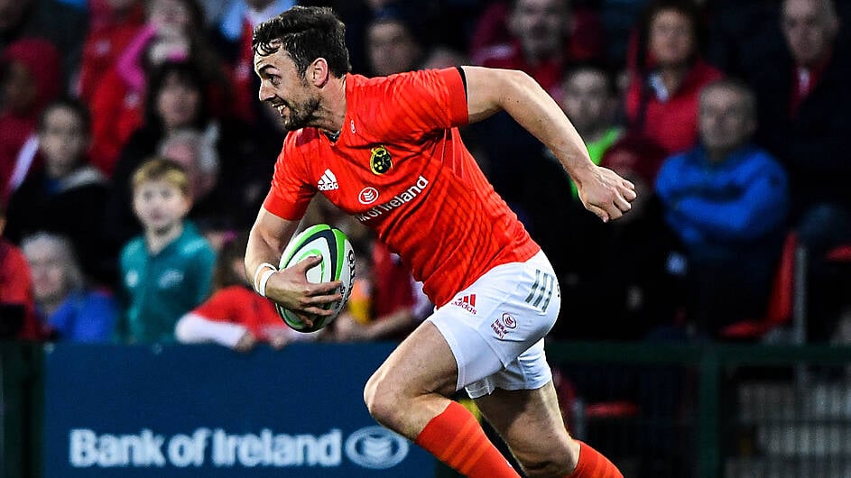 Munster rugby star Darren Sweetnam is ready to fly again after injury troubles Image