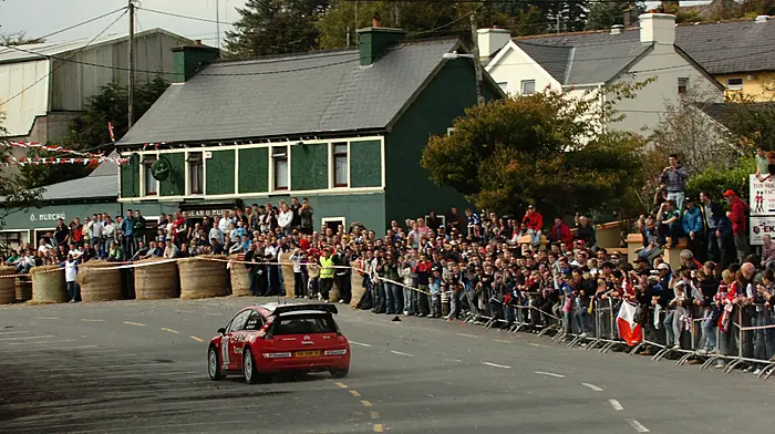 ‘Stage 5, the best tarmac stage I have ever driven’ Image