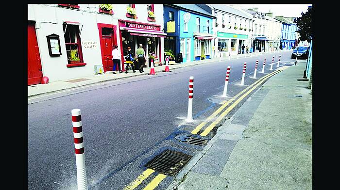 Schull’s traffic bollards ‘bad for business and parking’ Image