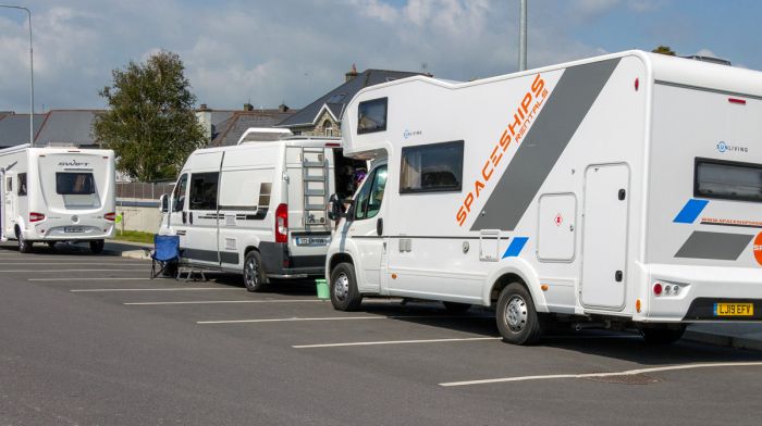 Campervans anger Skibb shoppers Image