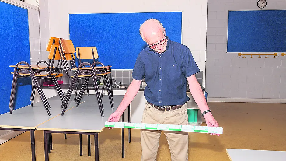 Schools examining finer details of a socially-distanced new term Image
