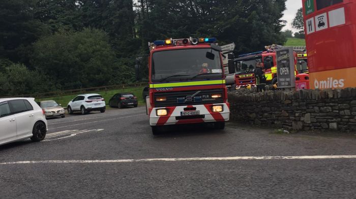 BREAKING: Emergency services attend fire at Centra store in Béal na Bláth Image