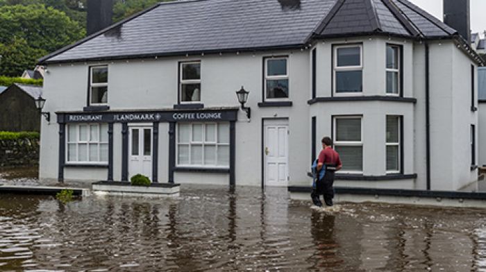 Today's flooding caused severe damage to Ross roads and homes Image