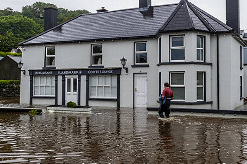 Today's flooding caused severe damage to Ross roads and homes Image