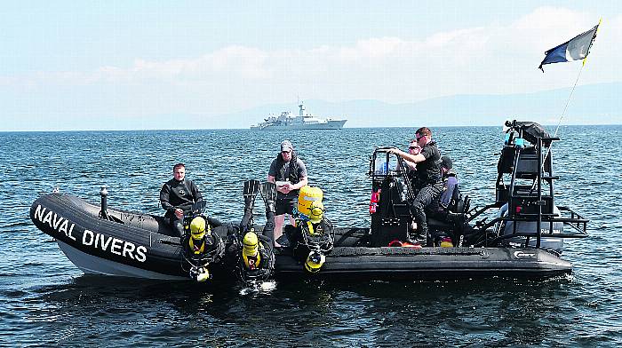 Bere Island proves perfect place for navy’s first female diver to qualify Image