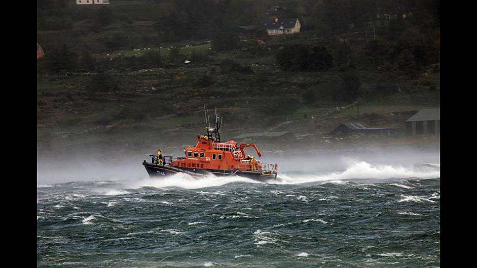 Castletownbere lifeboat assists with drifting yacht Image