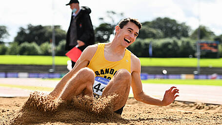 Bandon AC star Shane Howard leaps to victory Image