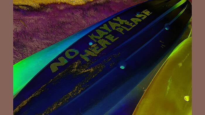 Vandals leave their mark on kayak and paddleboards Image