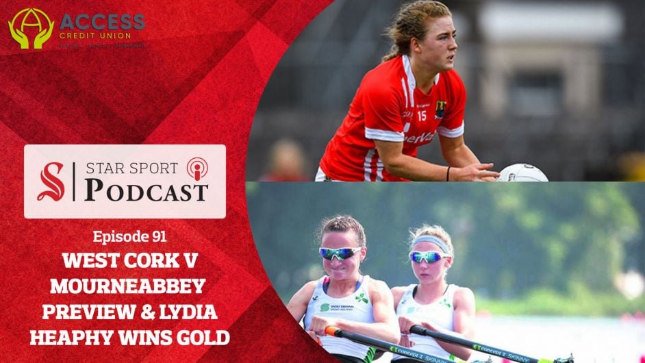 PODCAST: West Cork v Mourneabbey preview with Libby Coppinger & Brian McCarthy PLUS Lydia Heaphy claims rowing gold in Duisburg Image