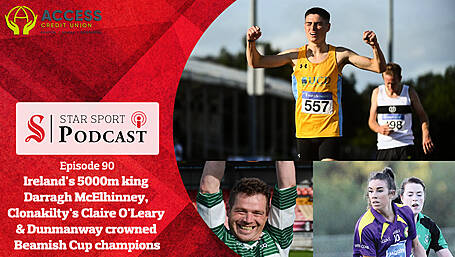 PODCAST: Ireland's 5000m king Darragh McElhinney, Clonakilty's Claire O'Leary & Dunmanway crowned Beamish Cup champions Image