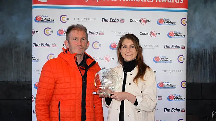 European silver medallist Stephanie Cotter honoured with award Image