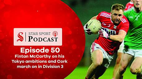 PODCAST: Fintan McCarthy on his Tokyo ambitions and Cork march on in Division 3 Image