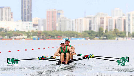 Who will be in the Irish men's lightweight double heading to the Tokyo Olympics? Image