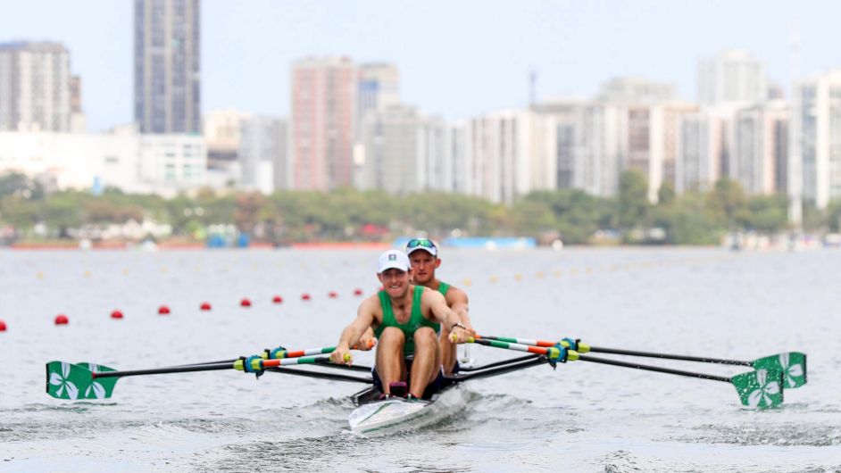 Who will be in the Irish men's lightweight double heading to the Tokyo Olympics? Image