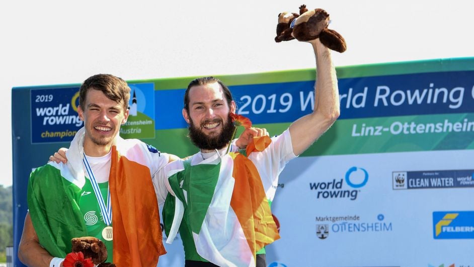 Fintan McCarthy and Paul O'Donovan selected in Irish men’s lightweight double Image