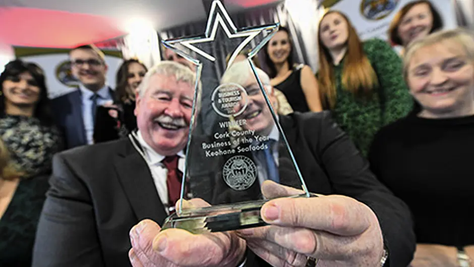 Keohane Seafoods crowned Cork County Business of the Year Image