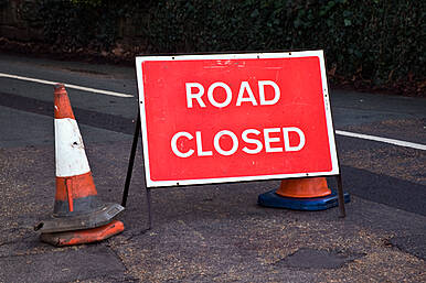 Road at Letterlickey closed following road traffic incident Image