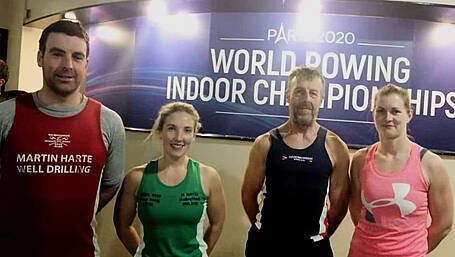 Four West Cork rowers compete at the World Indoor Rowing Championships Image
