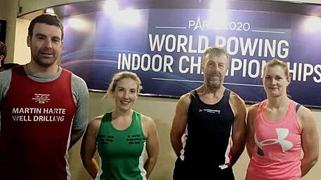 Four West Cork rowers compete at the World Indoor Rowing Championships Image