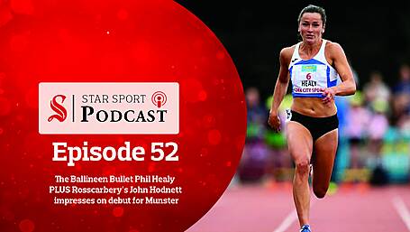PODCAST: The Ballineen Bullet Phil Healy PLUS Rosscarbery's John Hodnett impresses on debut for Munster Image