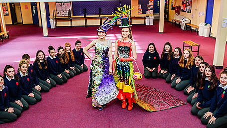 X Factor’s Louis Walsh to get a view of Beara’s junk ‘kouture’ Image