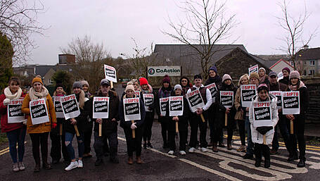 CoAction workers say they will go on strike again if necessary Image