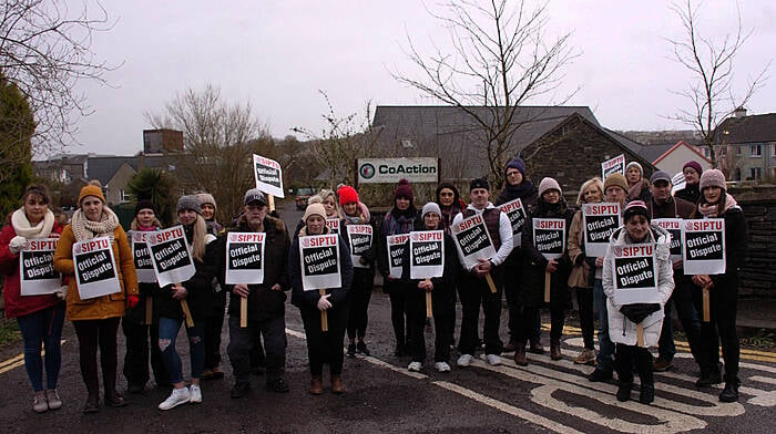 CoAction workers say they will go on strike again if necessary Image