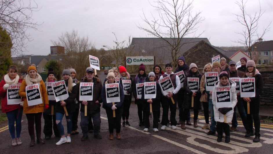CoAction workers say they will go on strike again if necessary Image