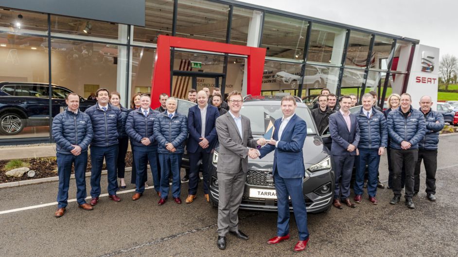 Finbarr Galvin is named Seat Dealer of Year for third time Image