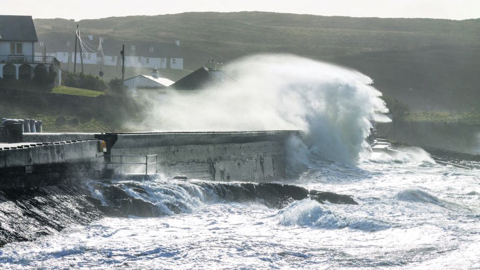 Dennis brings tornado to Ballydehob and ‘rocks’ the Fastnet! Image