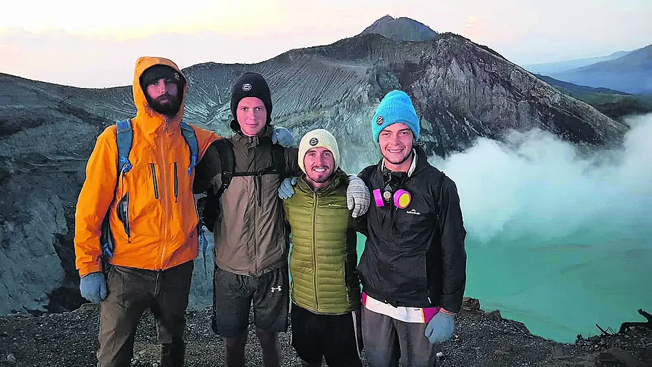 Lads swap the boat for bikes and plan to cycle home via Iran – in aid of the RNLI Image