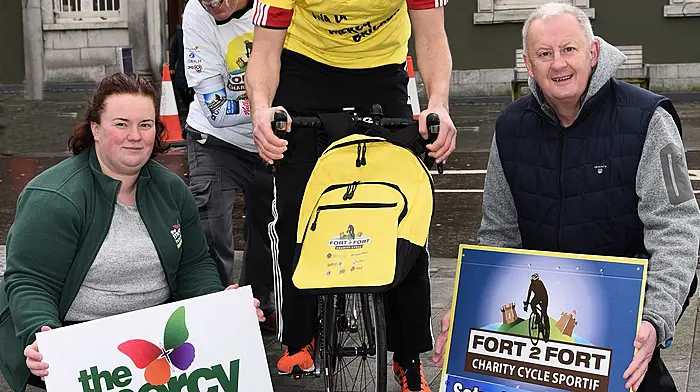 Get in gear for Crosshaven’s  Fort 2 Fort charity cycle Image