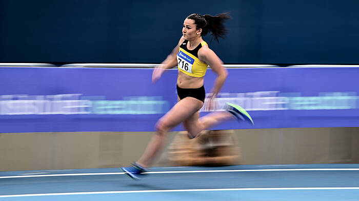 Phil Healy smashes her indoor 400m PB to close in on record Image