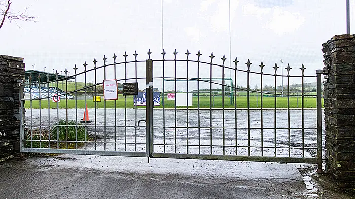 Cork county championships have been postponed Image