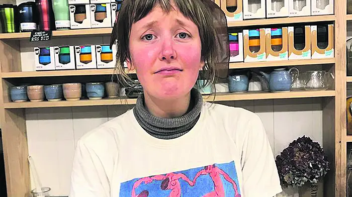 No stitch-up: Charlotte is plain upset over missing her knitting Image
