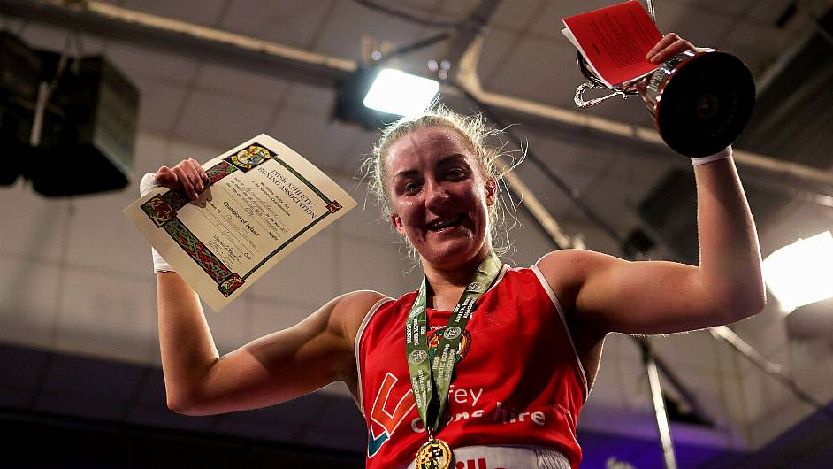 Boxer Christina Desmond has the option to turn professional Image