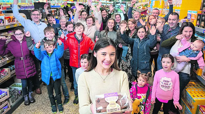 The taste of sweet success for Caoimhe Image