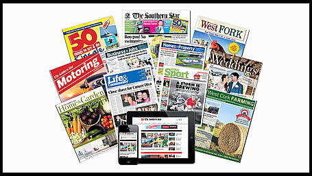 Don't worry! You can't catch the virus from your newspaper Image