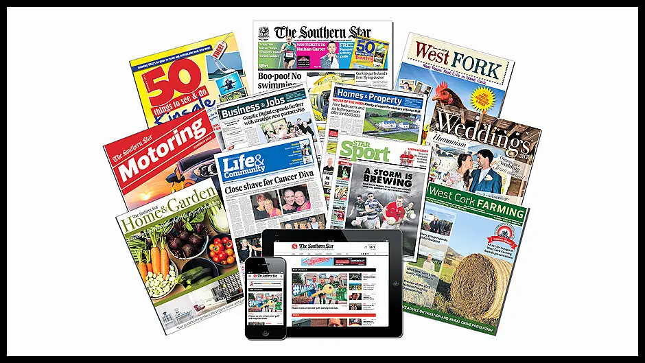 Don't worry! You can't catch the virus from your newspaper Image