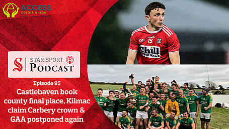 PODCAST: Castlehaven book county final place, Kilmacabea claim Carbery crown & sport postponed again Image
