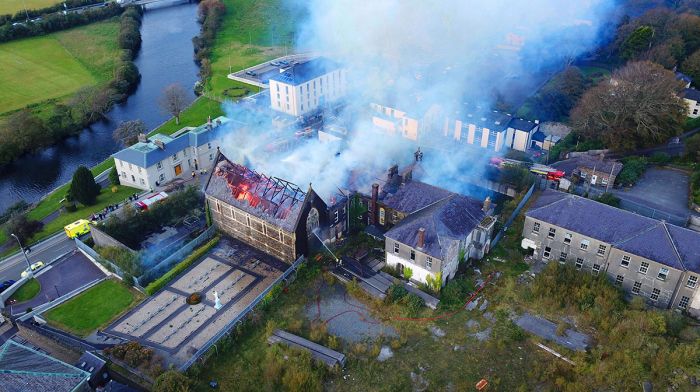 Gardaí say convent fire ‘may have been started’ deliberately Image