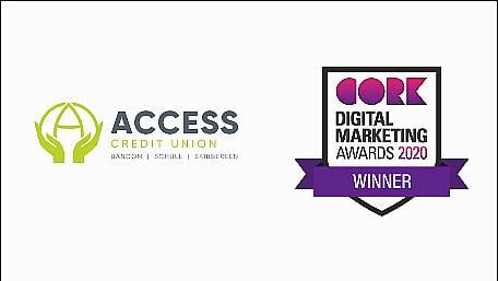 Success for Access Credit Union at Cork Chamber awards Image