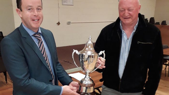 Senior A hurling cup a fitting tribute to the late Jim Forbes Image