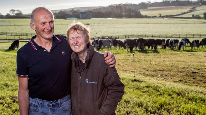 Jerry & Carmel Keohane, from near Clonakilty, representing Barryroe Co-Op.