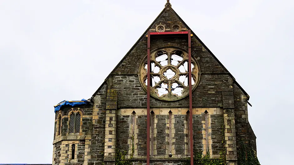 Steel supports in place at gutted Skibbereen convent and chapel Image