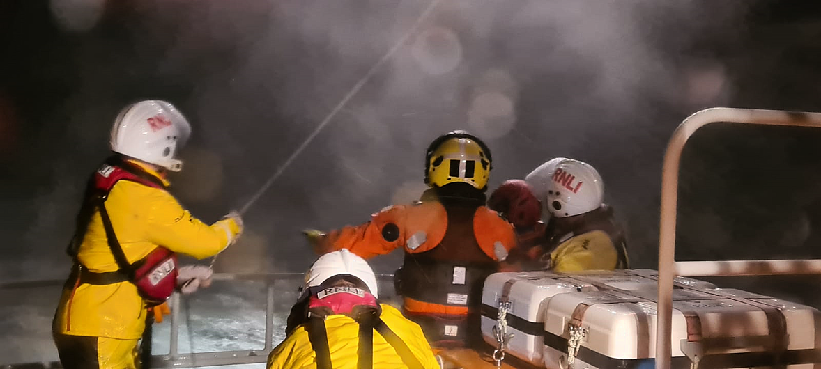 Beara RNLI's medivac of seriously ill fisherman Image