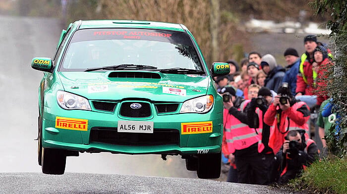 Trademark green rally cars create unique identity for Jer O’Donovan Image