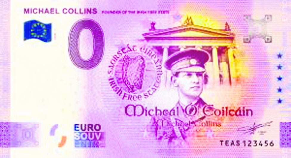 The Big Fellow is honoured on anniversary bank note Image