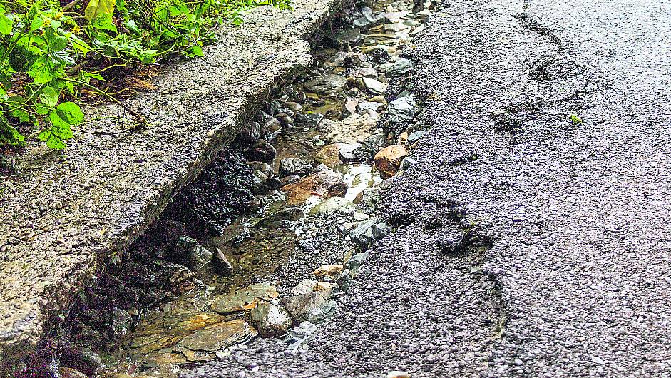 Roads can only be repaired once in every 33 years Image