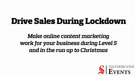 WATCH: The Southern Star's Drive Sales During Lockdown Webinar Image